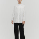 Kitty Ribbon Layered Blouse