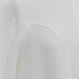 Puffy Weave Flare Blouse