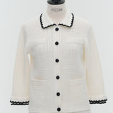 Compact Crocheted Knit Jacket