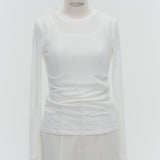 Soft Layered Long T-Shirt