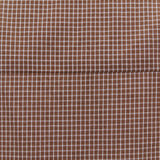 Stand Collar Oversized Check Shirt