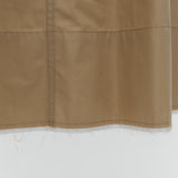Chino Flared Skirt with Belt