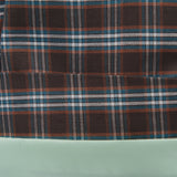 Cotton Check Oversized Tailored Jacket