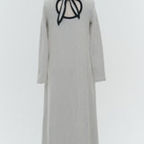 Back Ribbon Relaxed Dress