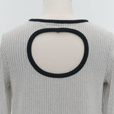 Back Ribbon Relaxed Dress