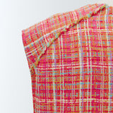 Vivid Check Tweed Dress