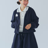【yori】Mini Frill Polo Knit