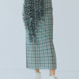 【yori】Voluminous Frill Sheer Skirt