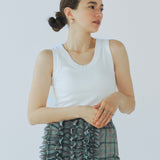 【yori】U-neck tank top