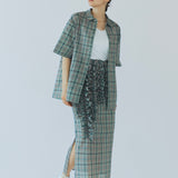 【yori】Voluminous Frill Sheer Skirt