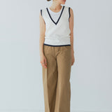 【yori】Water-Repellent Wide-Leg Pants