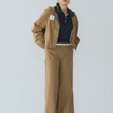 【yori】Mini Frill Polo Knit