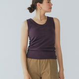 【yori】U-neck tank top