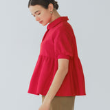 Organic Cotton Pile Polo Shirt