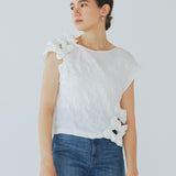 Ribbon Washer Blouse