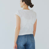 Ribbon Washer Blouse
