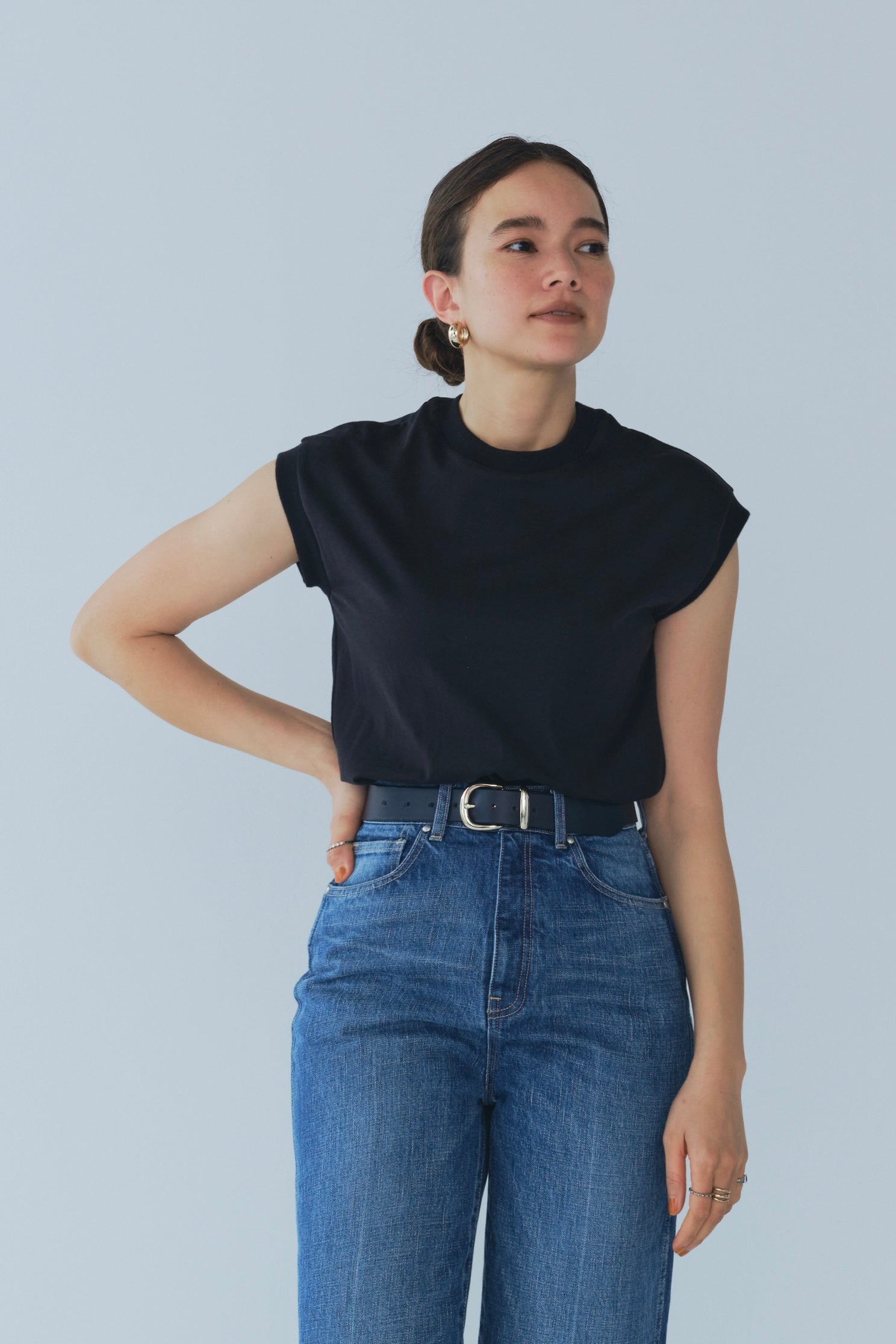 Classic Cotton Sleeveless Top