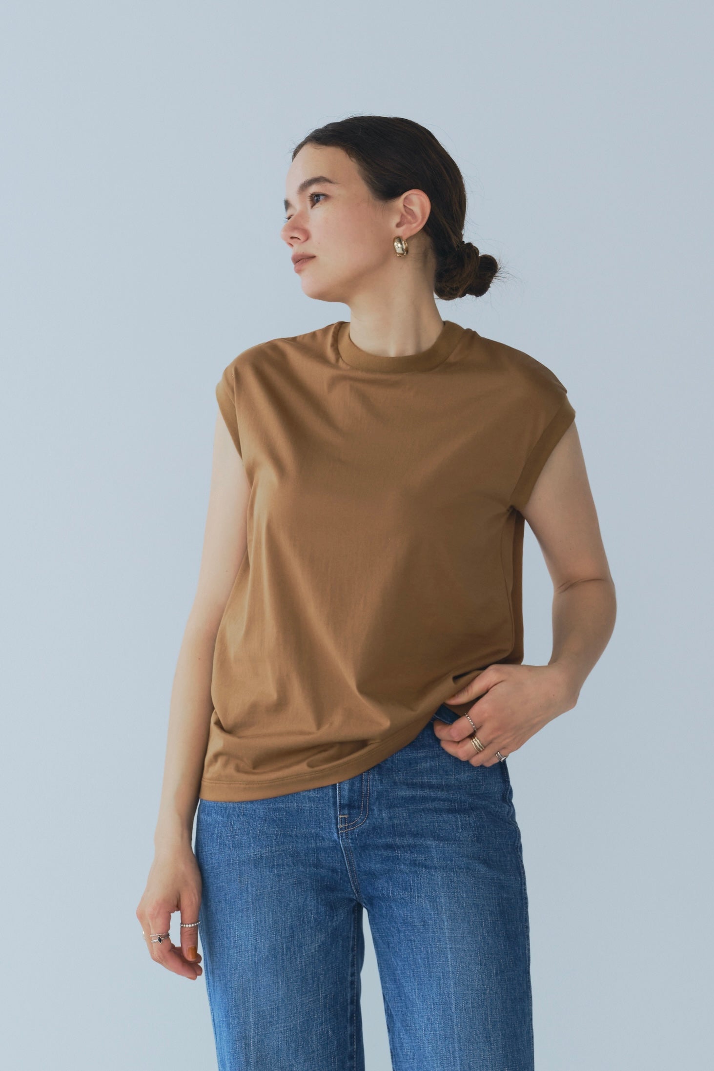 Classic Cotton Sleeveless Top