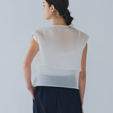 【shirocon】Milky Color Sailor Gilet