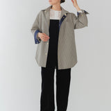 Reversible Check Shacket