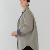 Reversible Check Shacket