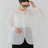 Flocky Lace Shirt