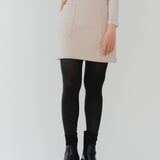 Pocket Wool Mini Skirt
