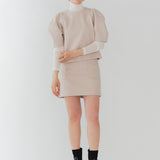 Cashmere Silk Sheer Turtleneck