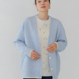Compressed Knit Layered Cardigan