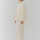 Cotton Velvet Wide Pants