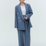 (yori) Shoulder Pad Half Sleeve Tee