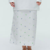 (yori) Blossom Long Skirt