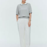 (yori) Cotton Eyelet Knit