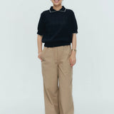 (yori) Cotton Eyelet Knit