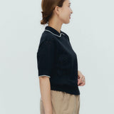 (yori) Cotton Eyelet Knit