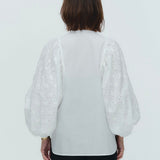 (yori) Mitsuba Puff Blouse