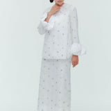 (yori) Blossom Balloon Cuff Blouse