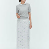 (yori) Cotton Eyelet Knit