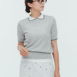 (yori) Cotton Eyelet Knit