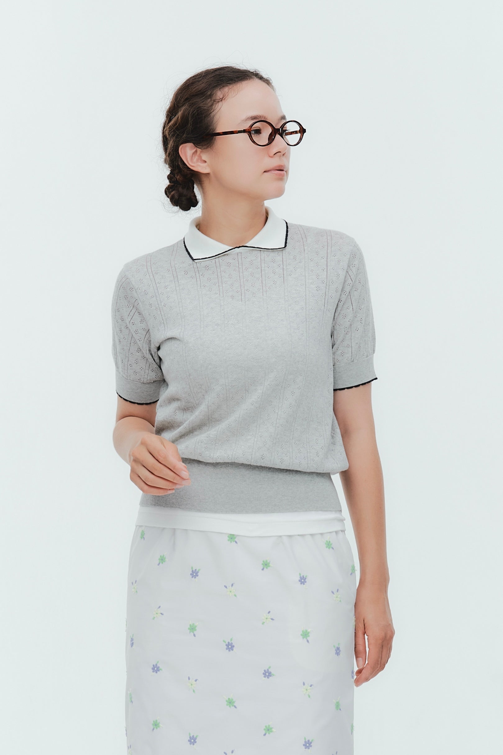 Cotton Eyelet Knit