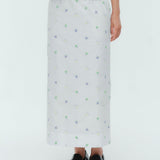 (yori) Blossom Long Skirt