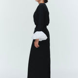 (yori) Blossom Balloon Cuff Blouse