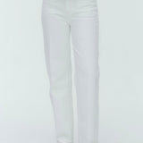 Audrey Tapered White Denim