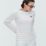 Marine Stripe Boat Neck Knit