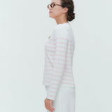 Marine Stripe Boat Neck Knit