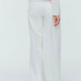 Jane Wide White Denim