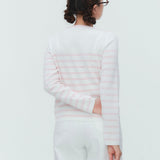 Marine Stripe Boat Neck Knit