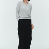 (yori) Back Dot Ribbon Knit