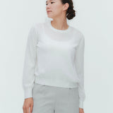 (yori) Back Dot Ribbon Knit
