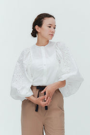 Mitsuba Puff Blouse